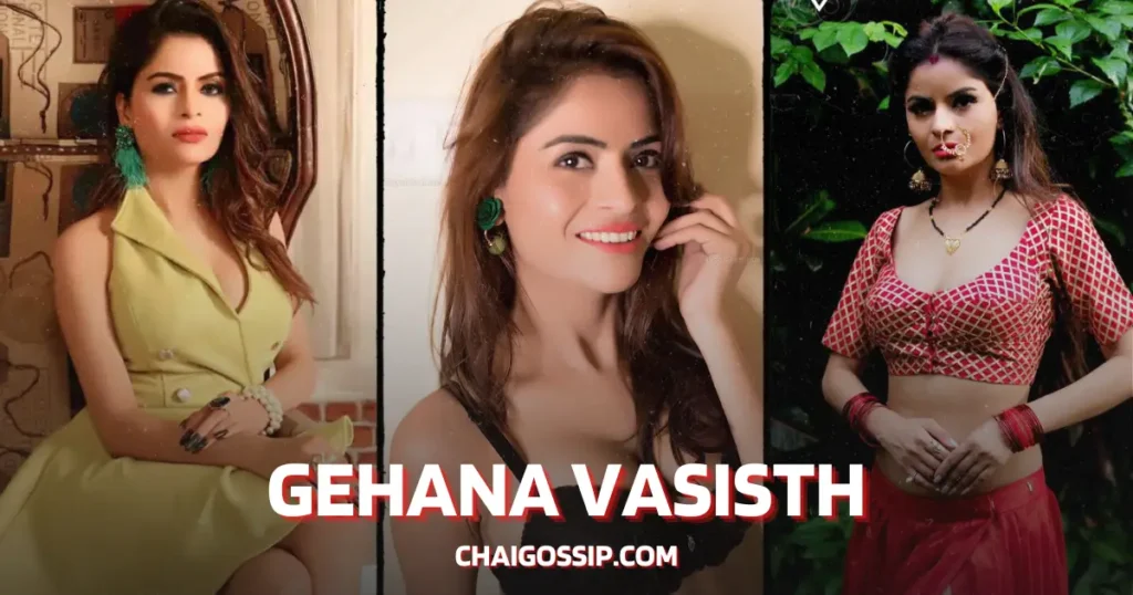 Gehana Vasisth ullu web series cast